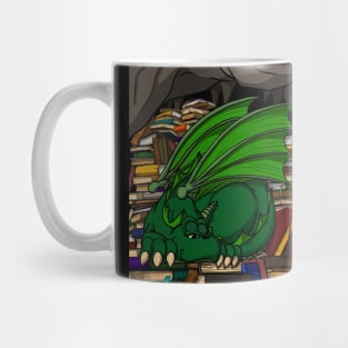 A Dragon on their Treasure Mug